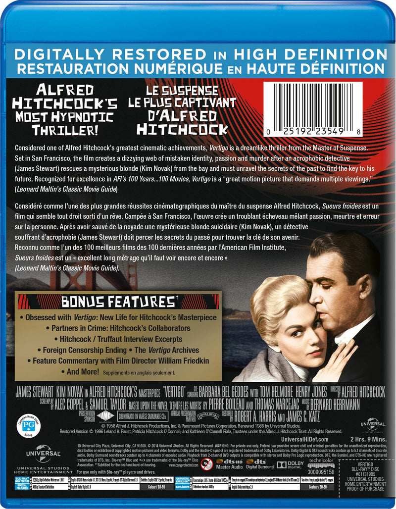 Vertigo [Blu-Ray]