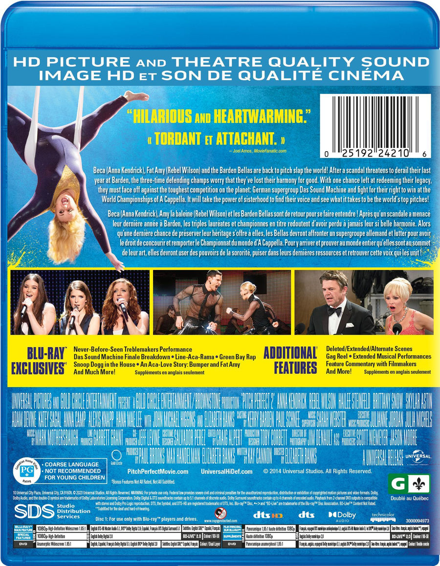 Pitch Perfect 2 (Blu-ray + DVD) [Blu-Ray]