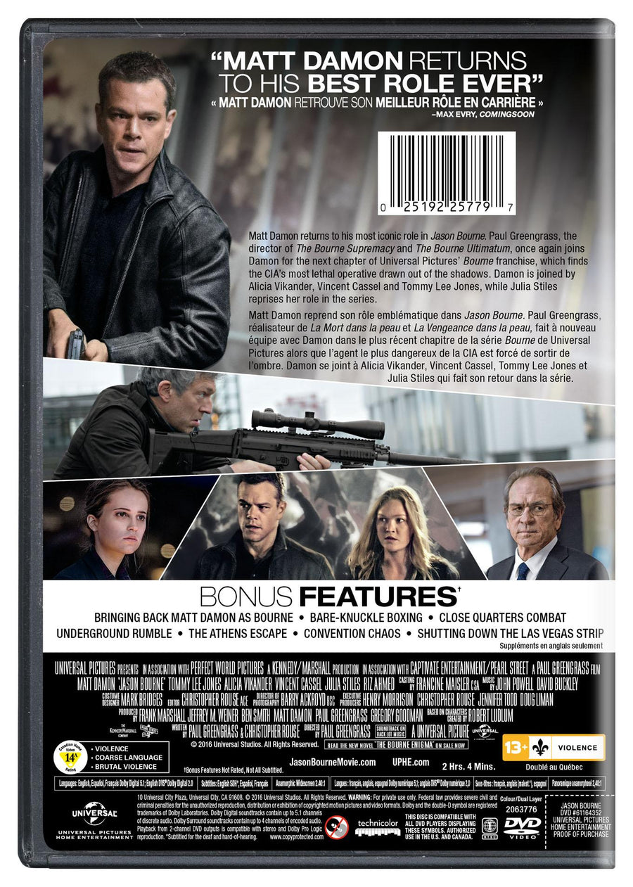 Jason Bourne [DVD]