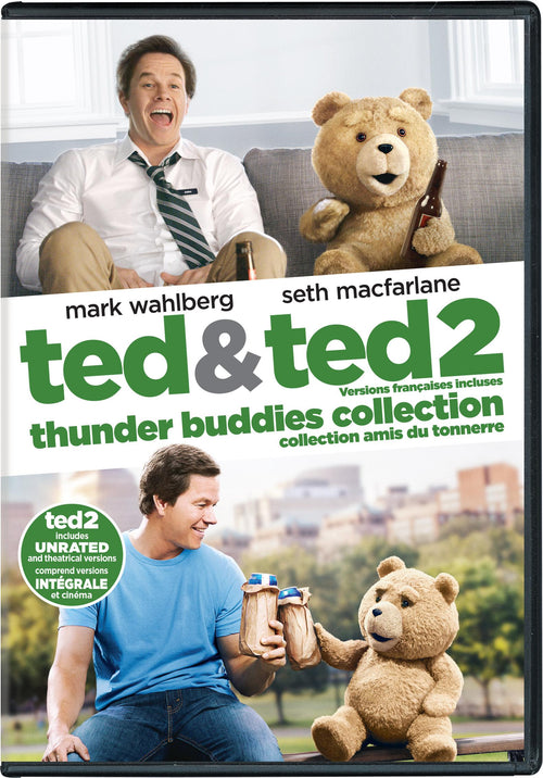 Ted & Ted 2 Unrated Thunder Buddies Collection [DVD]