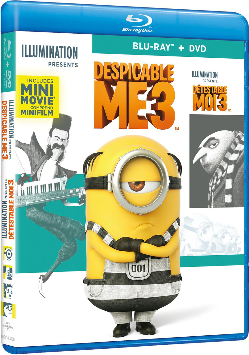 Despicable Me 3 (Blu-ray + DVD) [Blu-Ray]