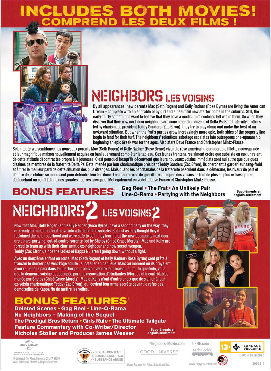 Neighbors: 2-Movie Collection [DVD]