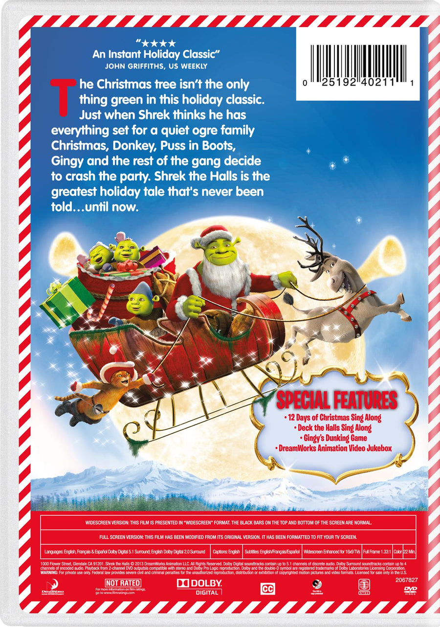 Shrek the Halls [DVD]