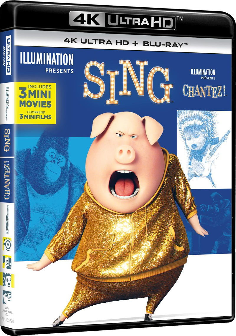 Sing (4K Ultra HD + Blu-ray) [UHD]