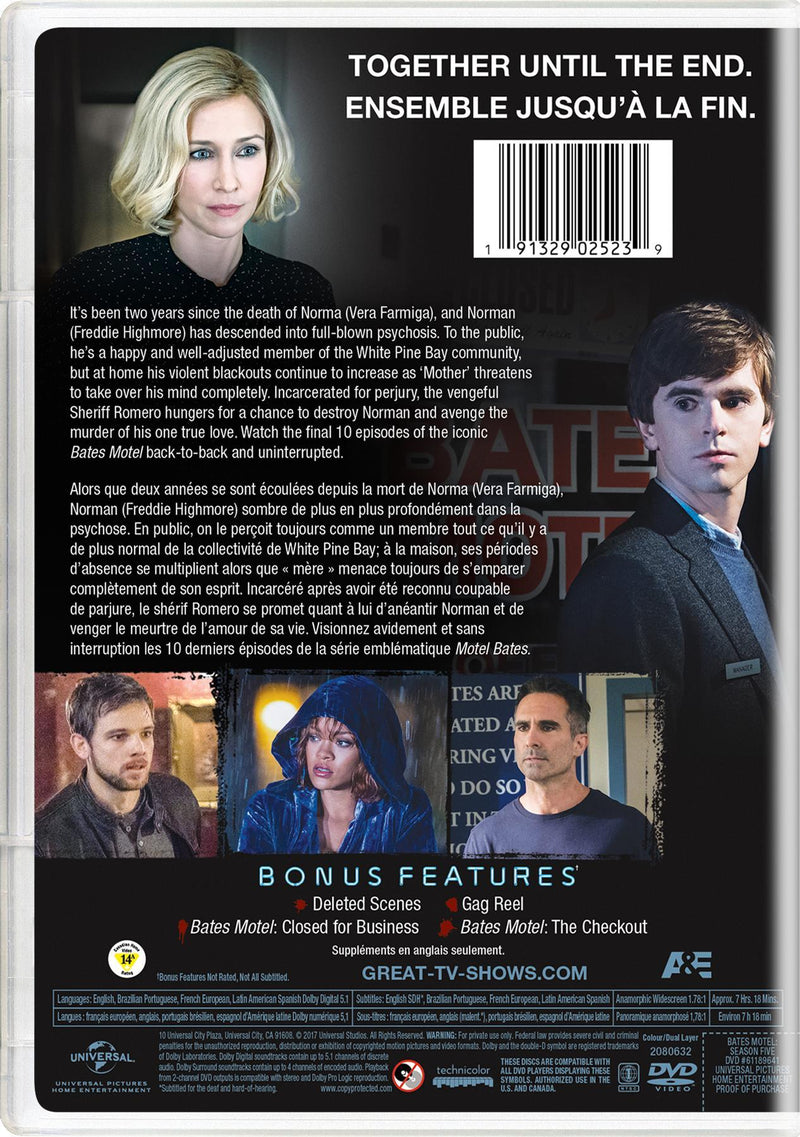 Bates Motel: Season Five [DVD]