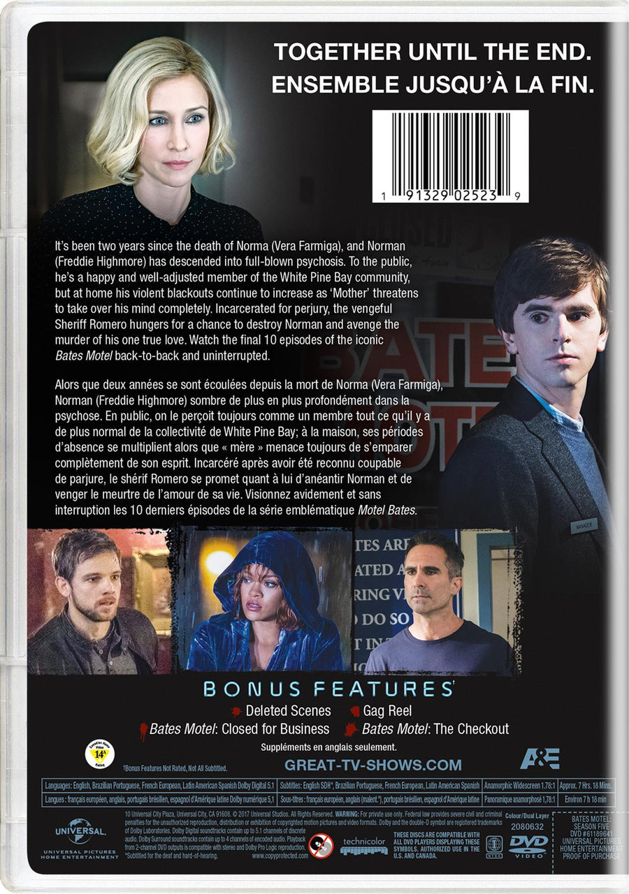 Bates Motel: Season Five [DVD]