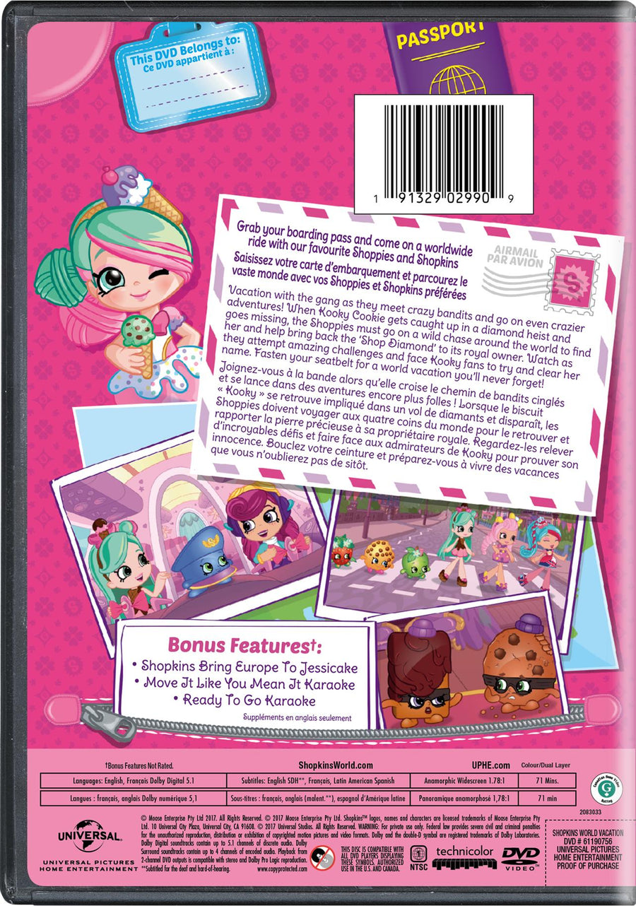 Shopkins World Vacation [DVD]