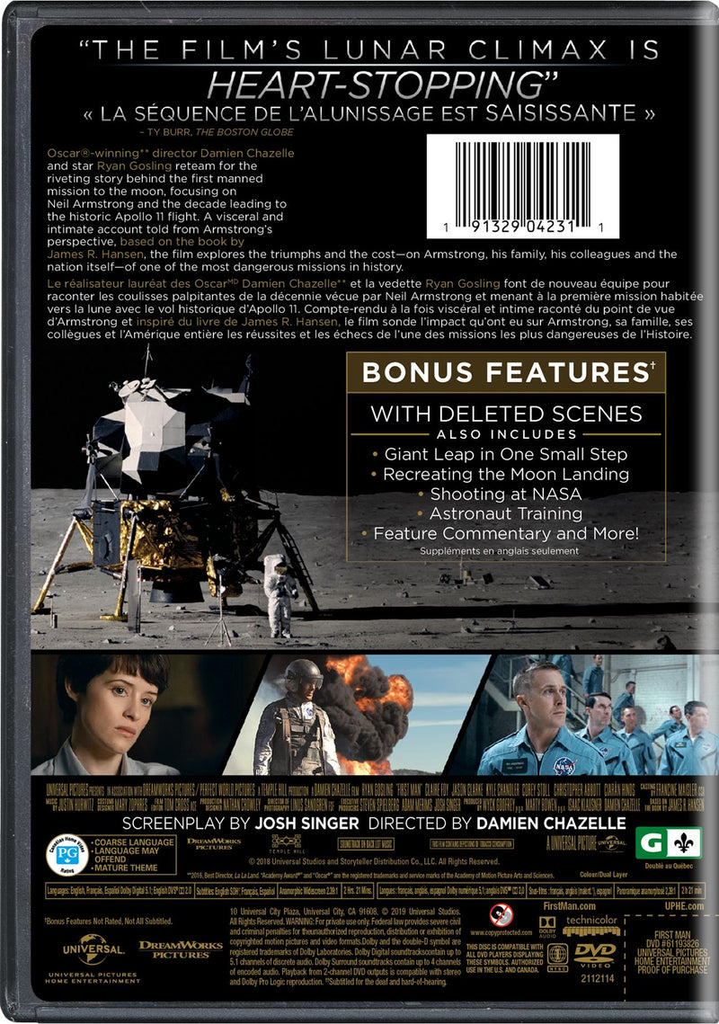 First Man [DVD]