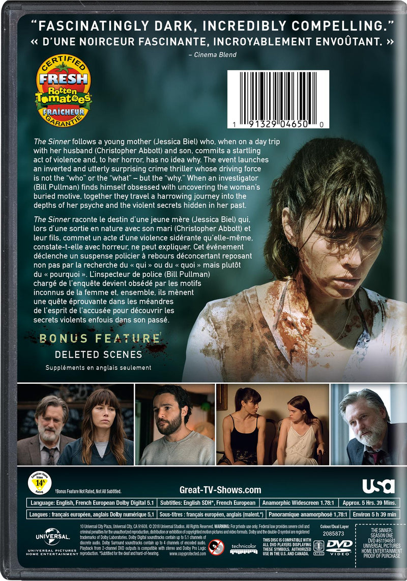 The Sinner: Season One [DVD]