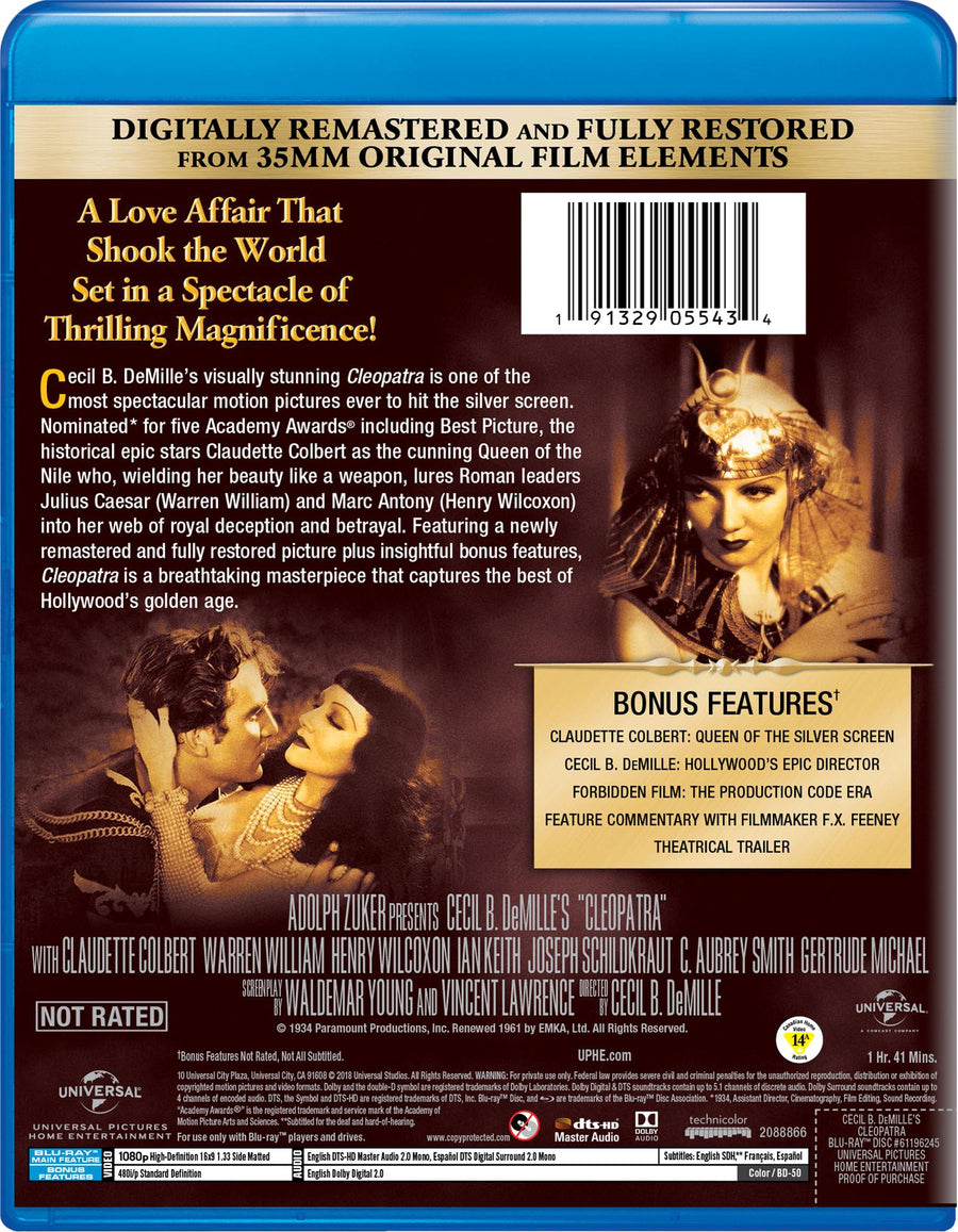 Cleopatra [Blu-Ray]