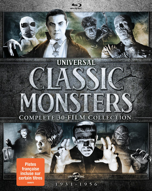Universal Classic Monsters: Complete 30-Film Collection [Blu-Ray]