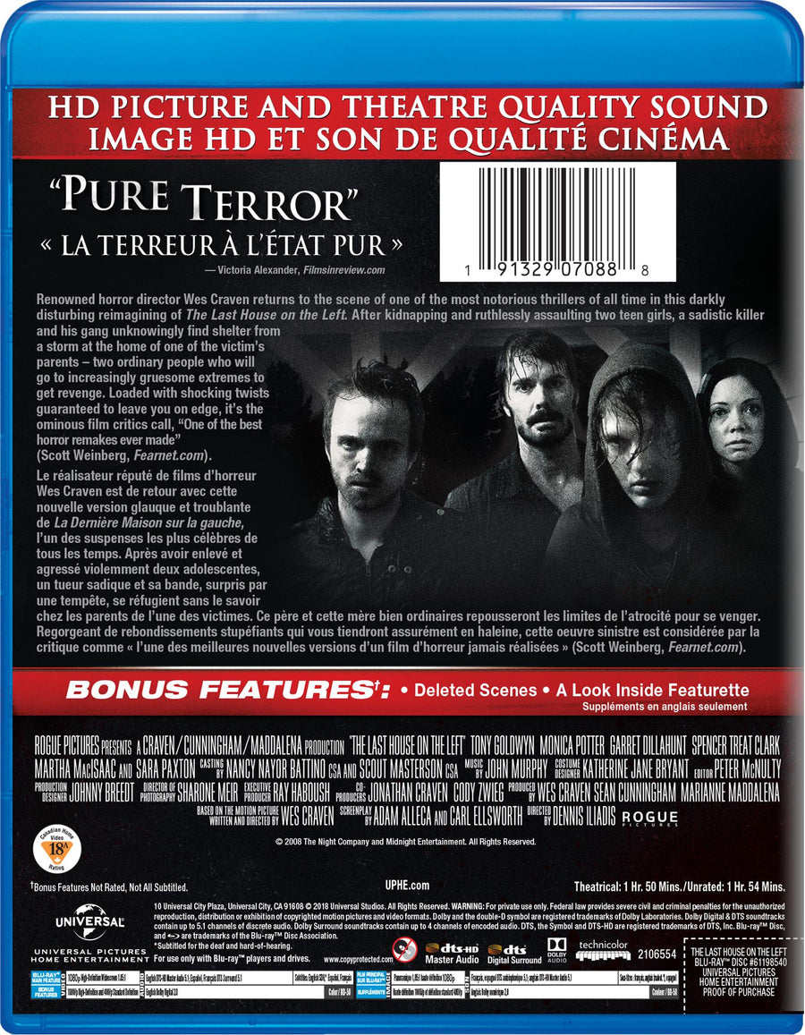 The Last House on the Left [Blu-Ray]