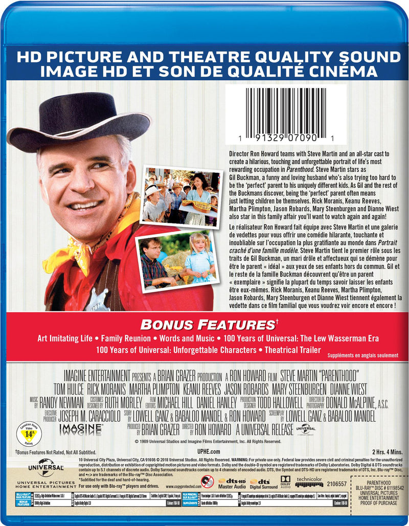 Parenthood [Blu-Ray]