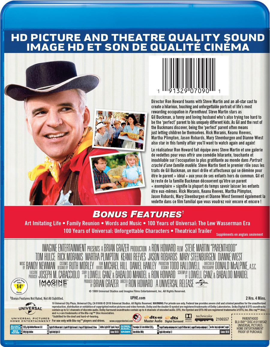 Parenthood [Blu-Ray]