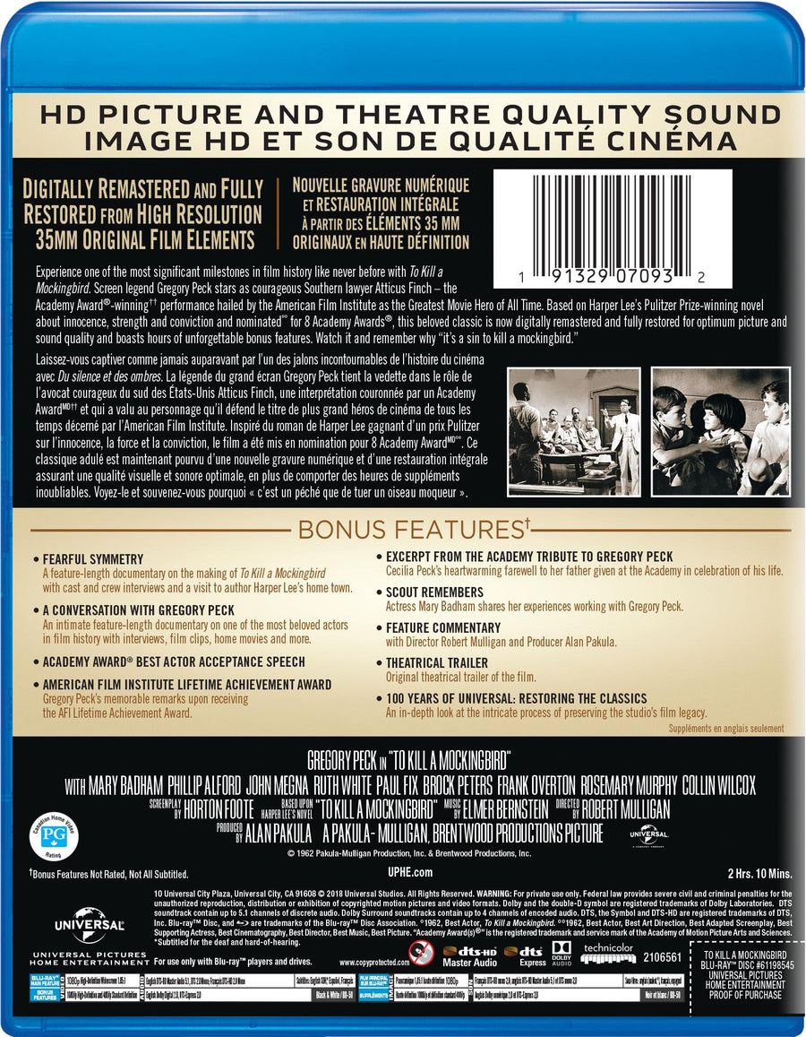 To Kill a Mockingbird [Blu-Ray]