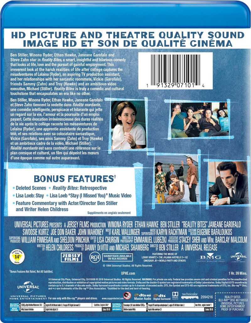 Reality Bites [Blu-Ray]