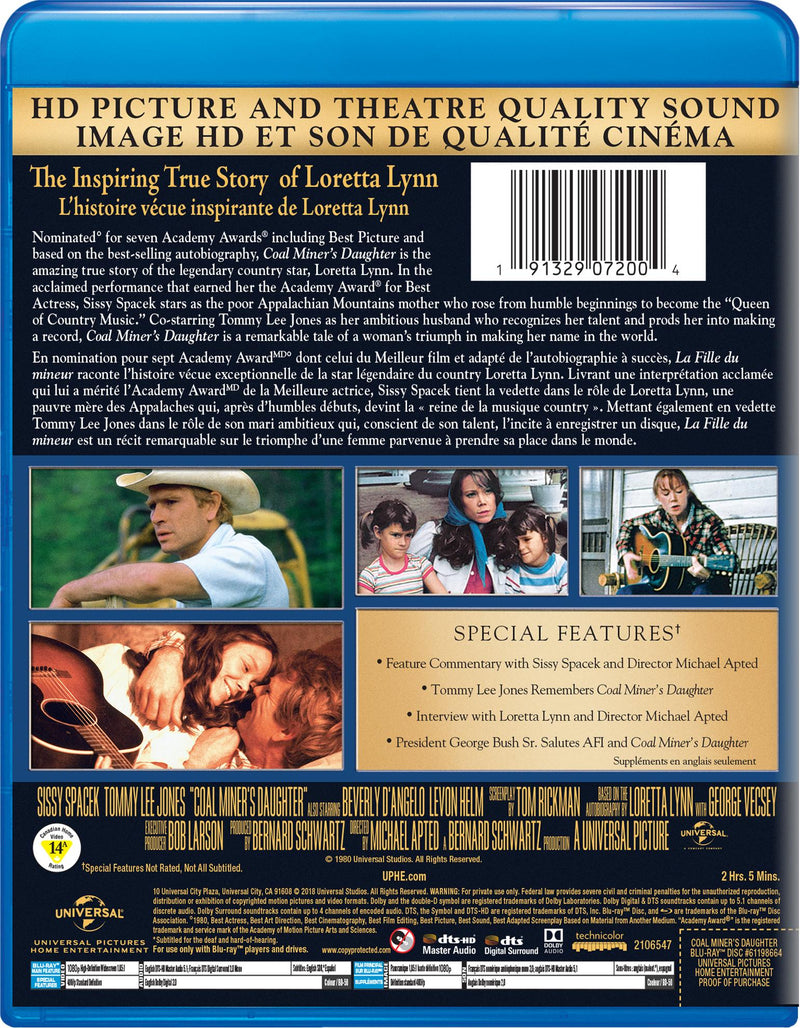 Coal Miner's Daughter [Blu-Ray]