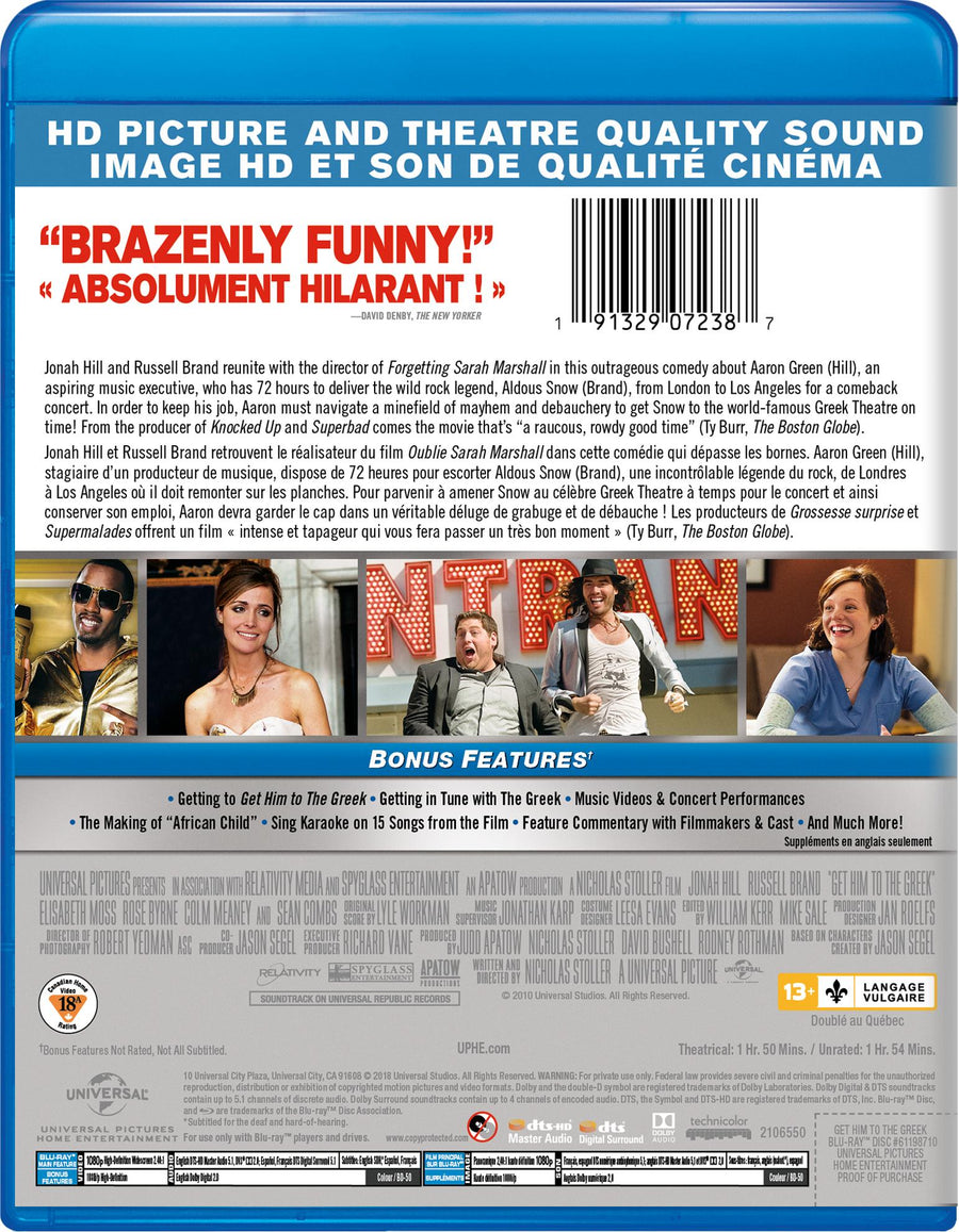 Get Him to The Greek [Blu-Ray]