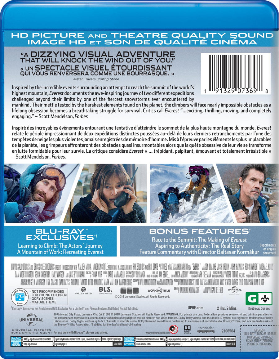 Everest [Blu-Ray]