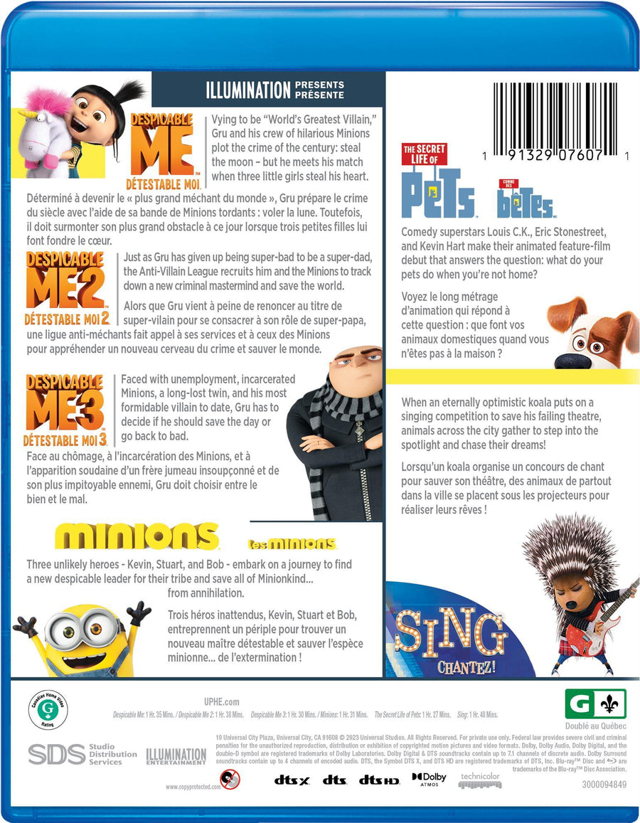 Illumination Presents: 6-Movie Collection [Blu-Ray]