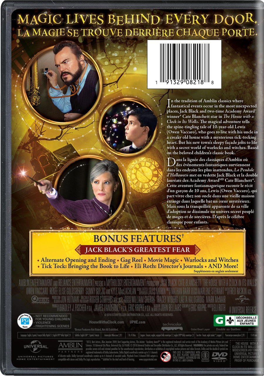 The House with a Clock in Its Walls [DVD]
