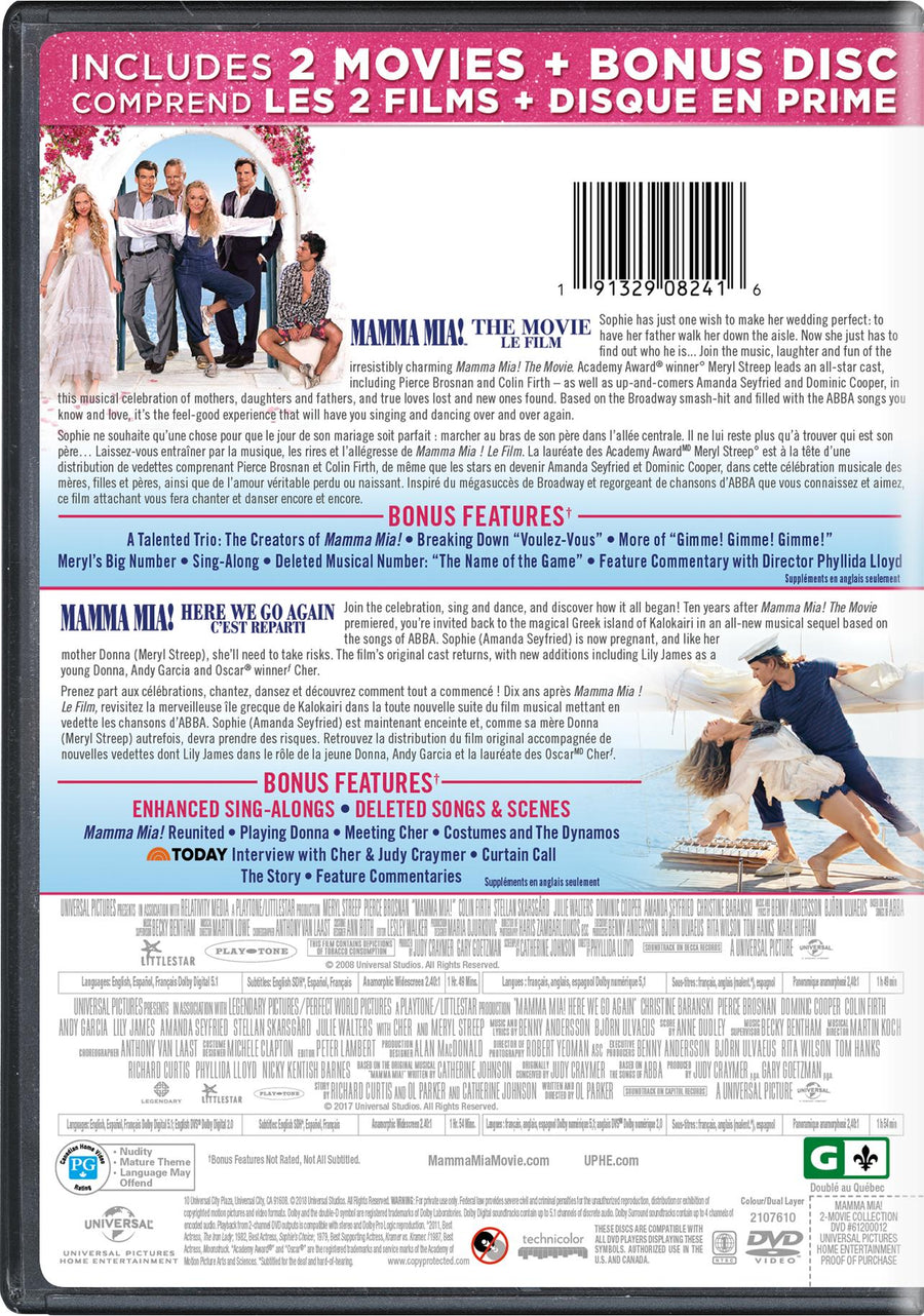Mamma Mia! 2-Movie Collection [DVD]