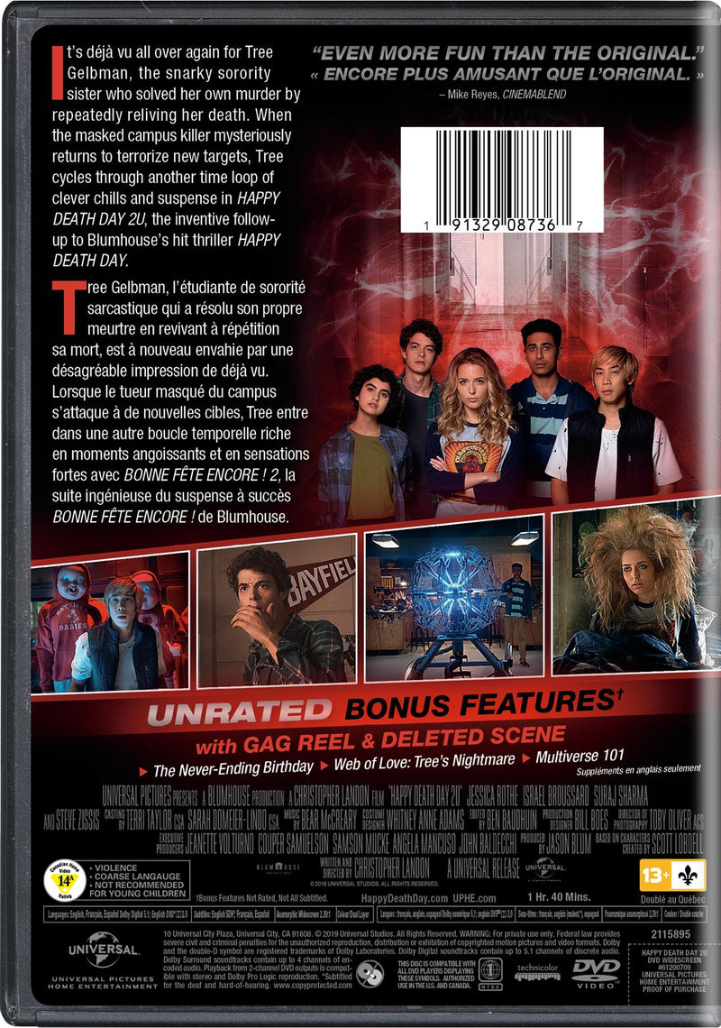 Happy Death Day 2U [DVD]