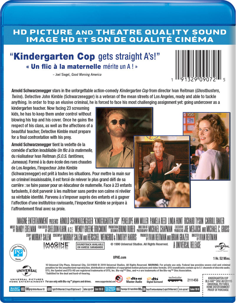 Kindergarten Cop [Blu-Ray]