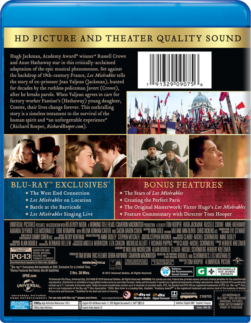 Les Misérables [Blu-Ray]