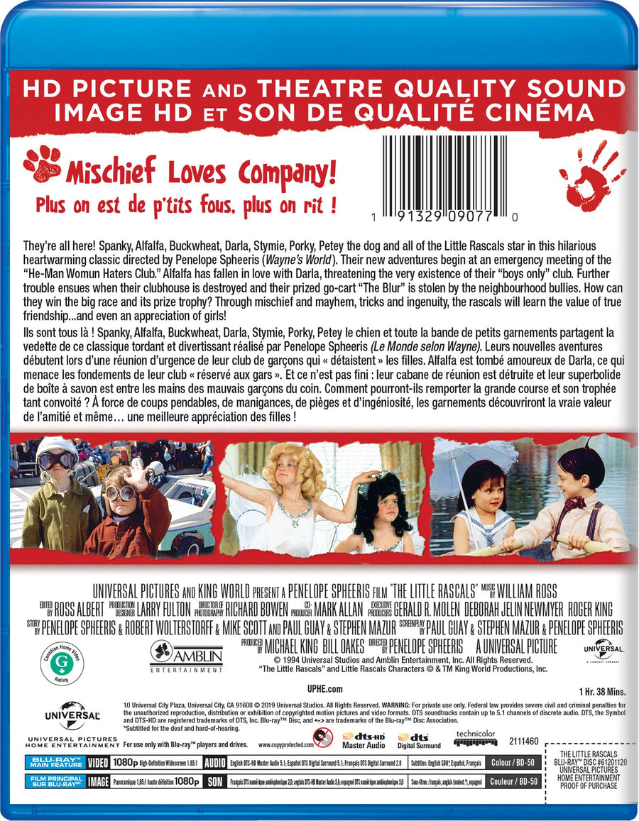 The Little Rascals [Blu-Ray]