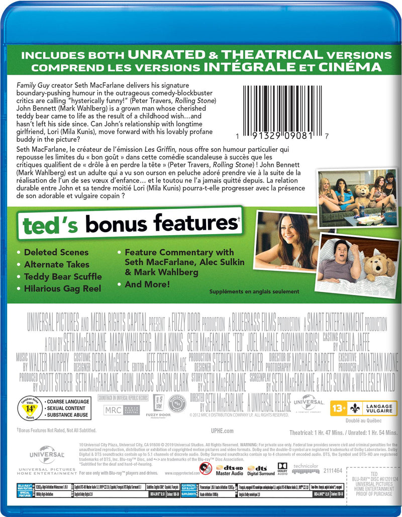 Ted [Blu-Ray]