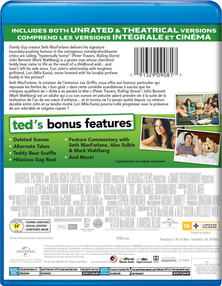 Ted [Blu-Ray]