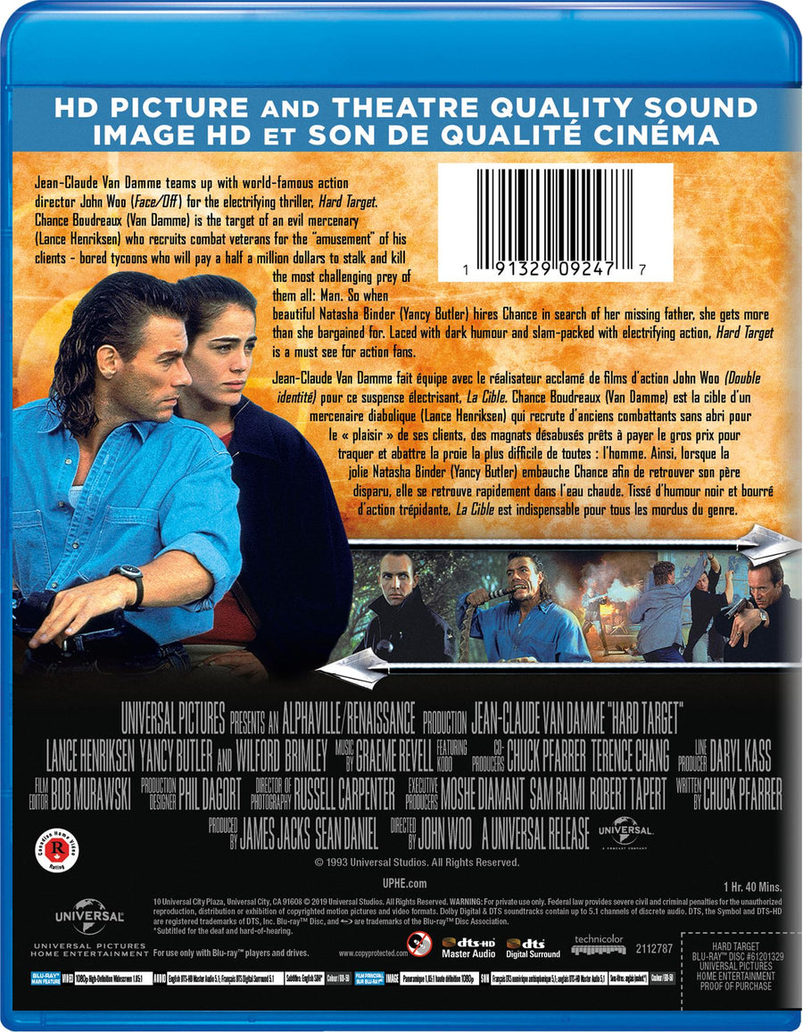 Hard Target [Blu-Ray]