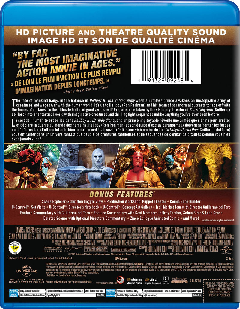 Hellboy II: The Golden Army [Blu-Ray]