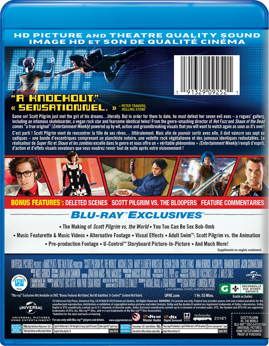 Scott Pilgrim vs. The World [Blu-Ray]