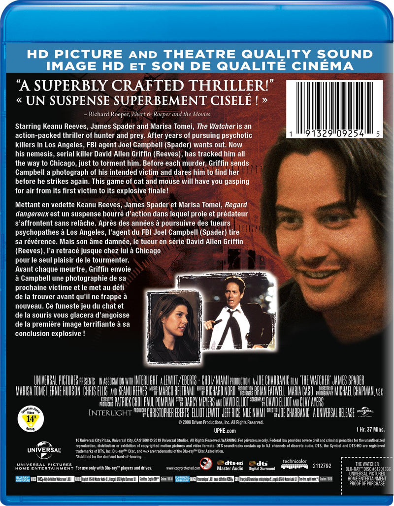 The Watcher [Blu-Ray]