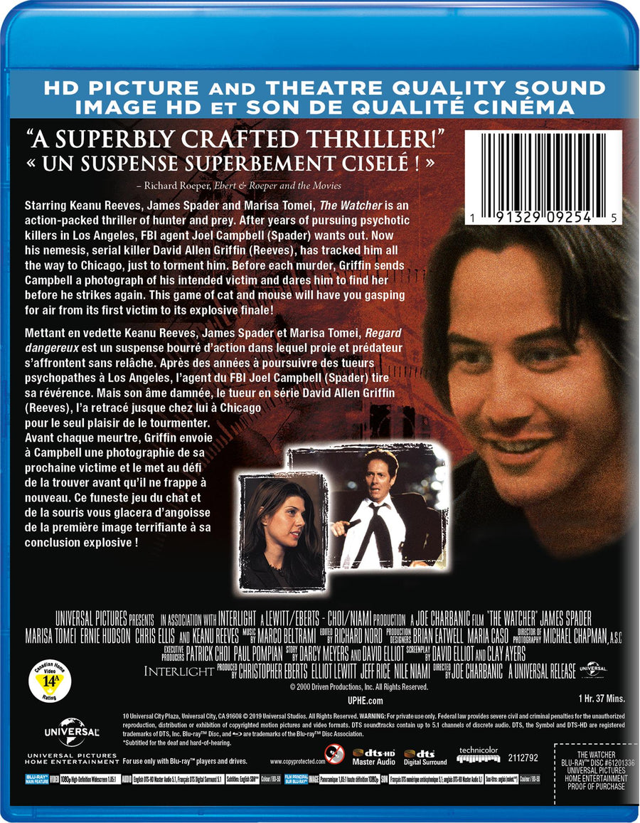 The Watcher [Blu-Ray]