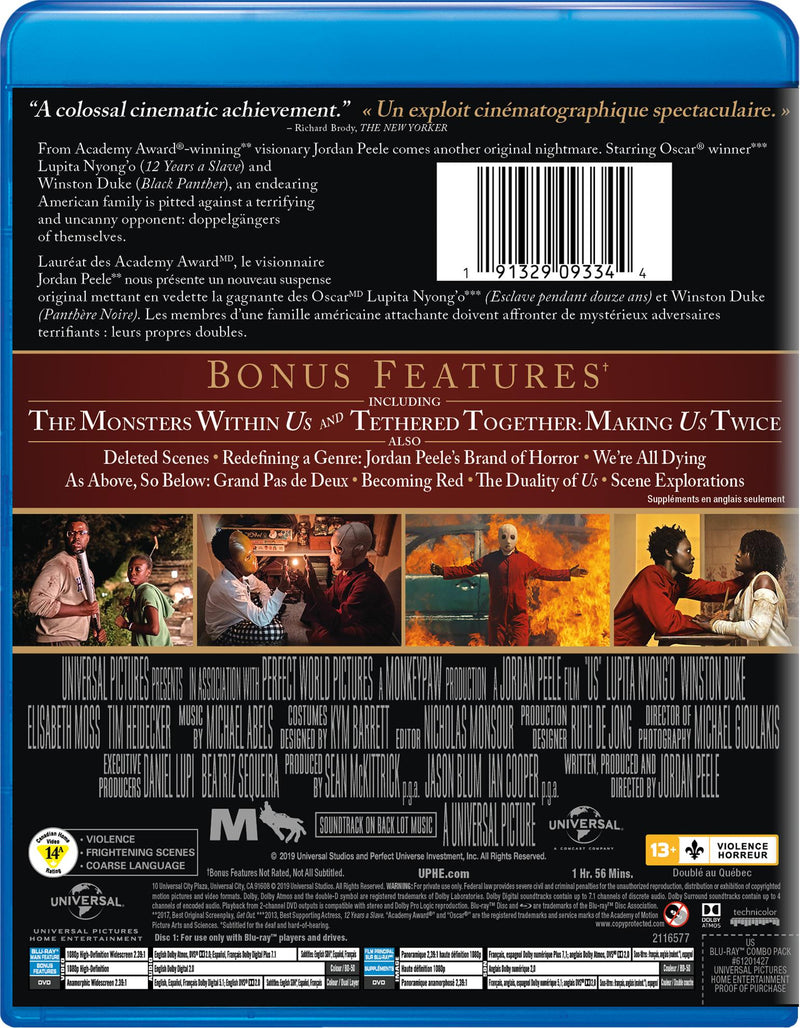Us (Blu-ray + DVD) [Blu-Ray]