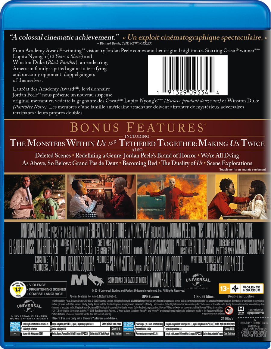 Us (Blu-ray + DVD) [Blu-Ray]