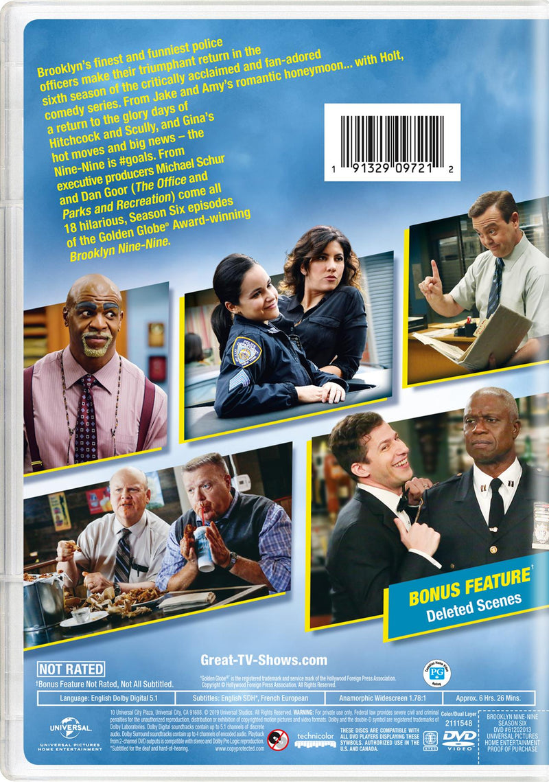 Brooklyn Nine-Nine: Season Six [DVD]