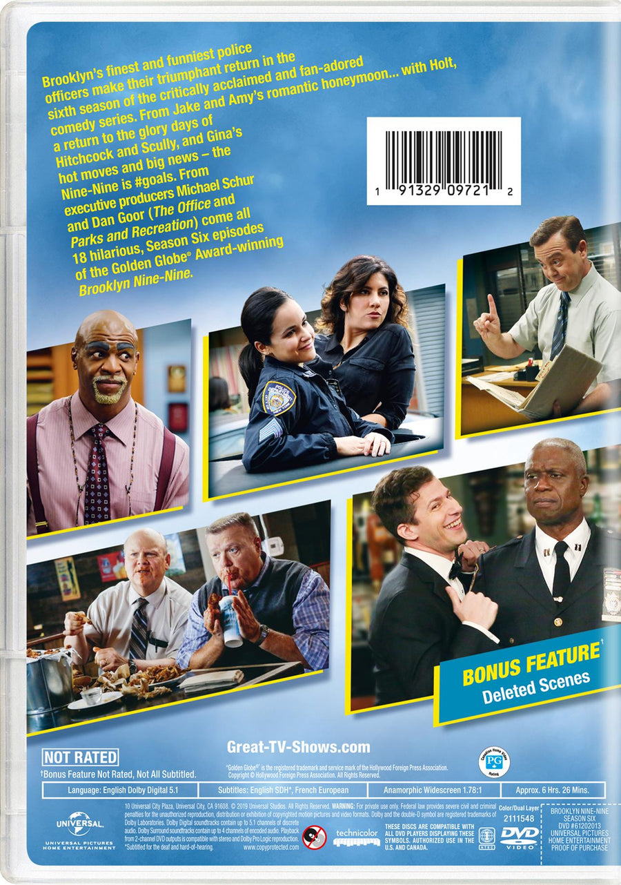 Brooklyn Nine-Nine: Season Six [DVD]