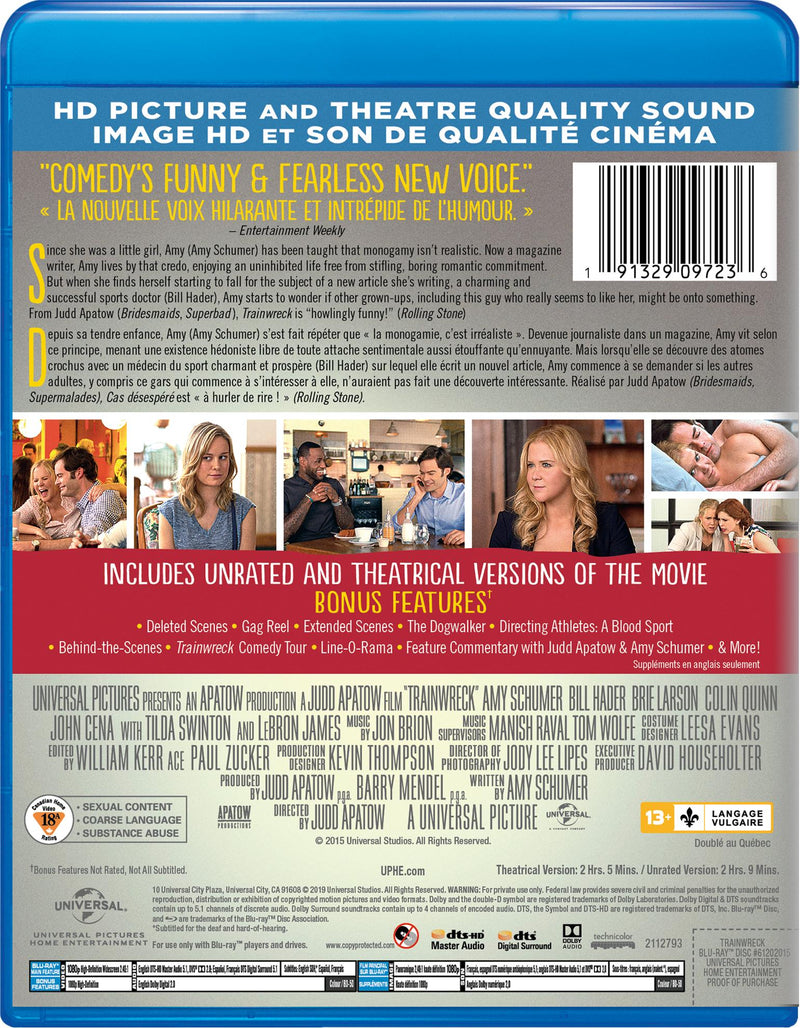 Trainwreck (Unrated) [Blu-Ray]