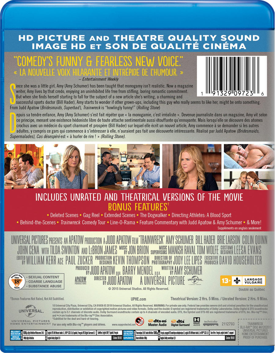 Trainwreck (Unrated) [Blu-Ray]