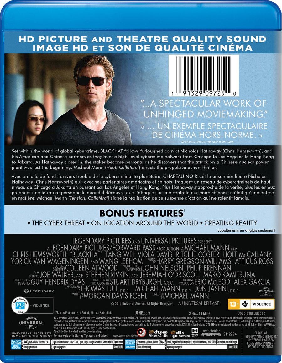 Blackhat [Blu-Ray]