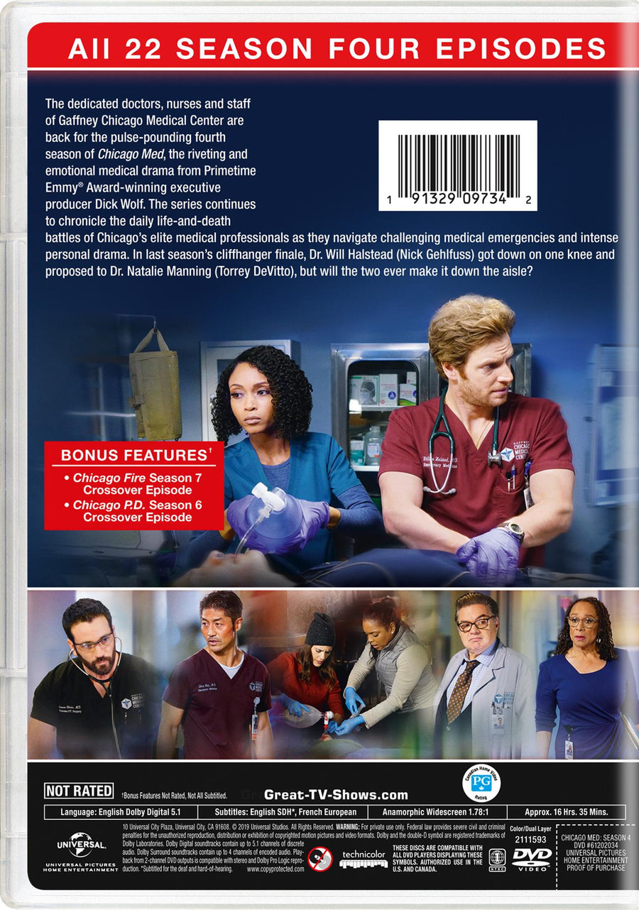 Chicago Med: Season Four [DVD]
