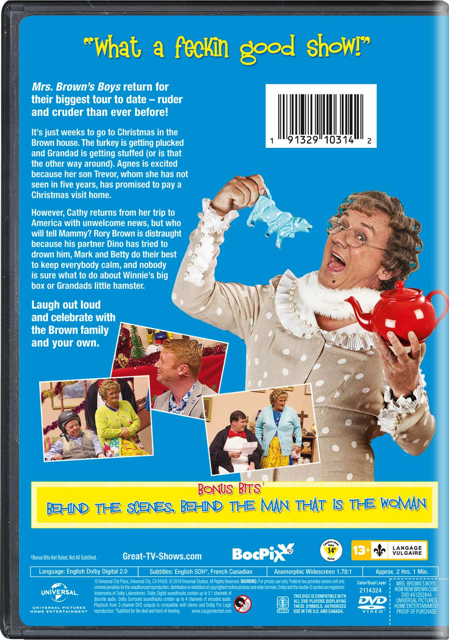 Mrs. Brown's Boys Live: How Now Mrs. Brown Cow! [DVD]