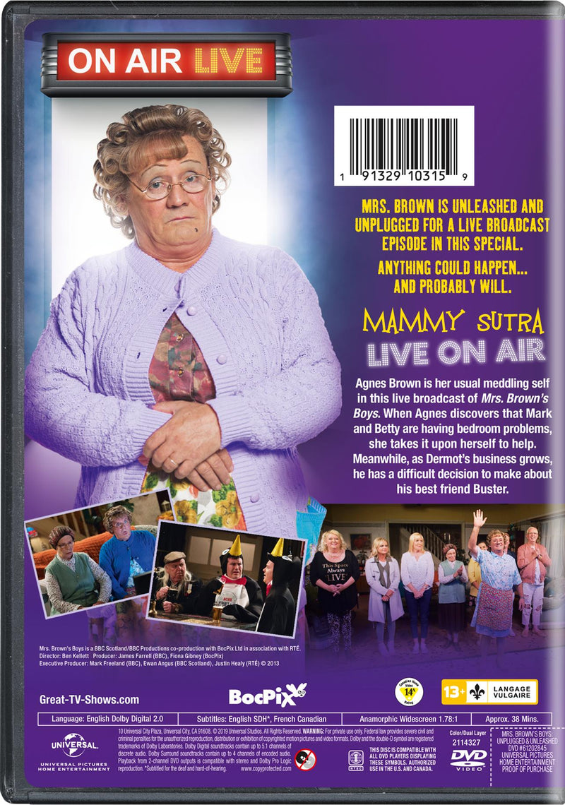 Mrs. Brown's Boys: On Air Live - Mammy Sutra [DVD]