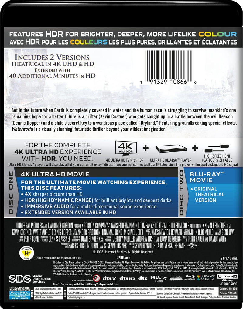 Waterworld (4K Ultra HD + Blu-ray) [UHD]