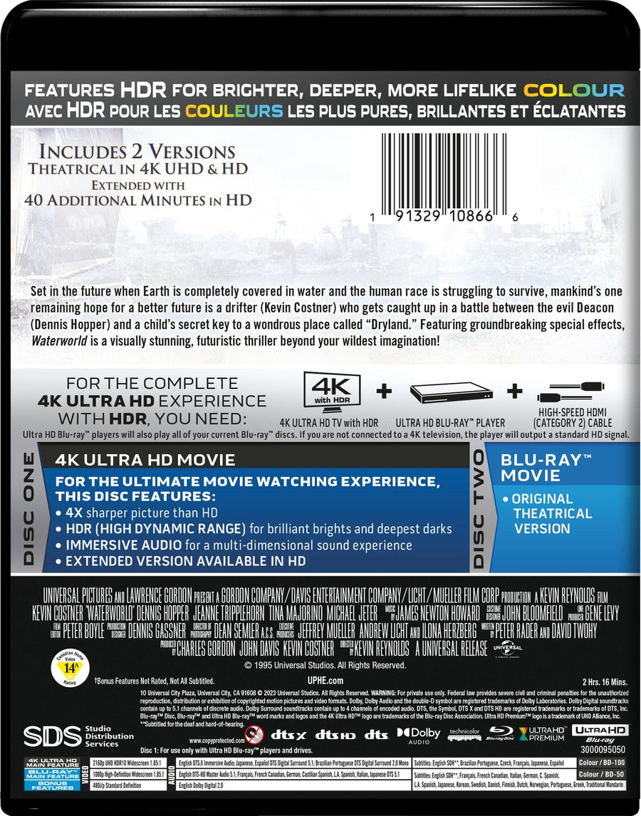 Waterworld (4K Ultra HD + Blu-ray) [UHD]