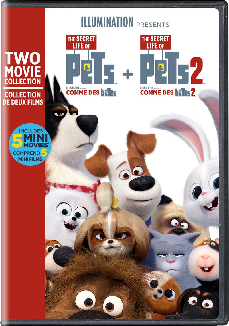 The Secret Life of Pets: 2-Movie Collection [DVD]